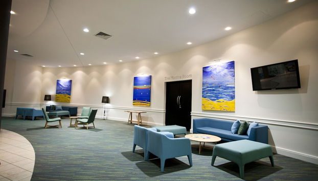 Zona de estar del vestíbulo