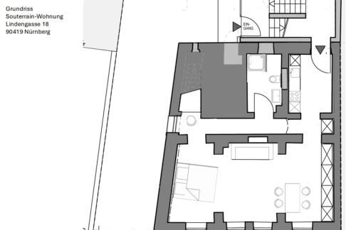 Cosy Castle Appartment Nürnberg - Charmanter Souterrain Altbau - Foto 12