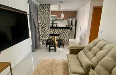 Lindo apto com portaria 24h, região central, longa e curta temporada - Foto 8