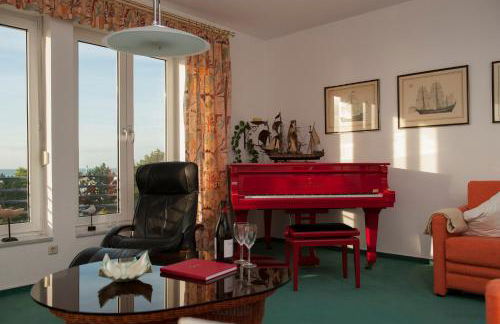 Villa Meerblick Warnemünde - Ferienwohnung mit Meerblick in erster Reihe zum Strand und Promenade - Foto 9