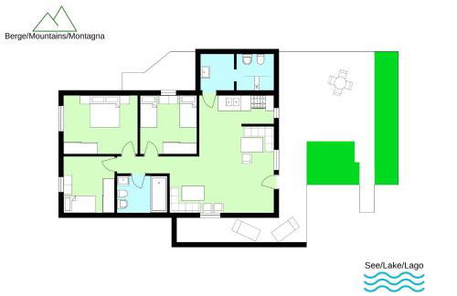 Bellavista I Garten Ferienwohnung mit Pool - Foto 35