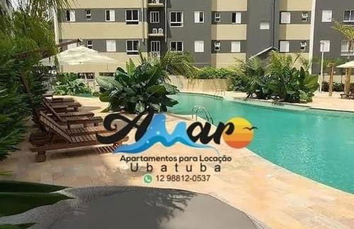 Jardim das Palmeiras II Home Resort JP2 Ubatuba - Apartamento com 2 Dorms, 1 Suíte, Condomínio com Piscina Adulto e Infantil, Jacuzzi Aquecida,Sauna, Churrasqueira, Academia, Salão de Jogos e Playground - Foto 1