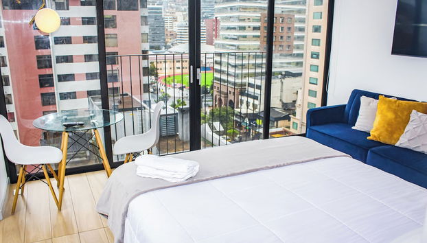 Estudio de lujo Qorner I Piso 8-801D - Foto 4, Habitación