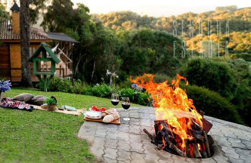 Rancho do Canarinho, Fogão à Lenha, 4QT com Vista - Foto 6