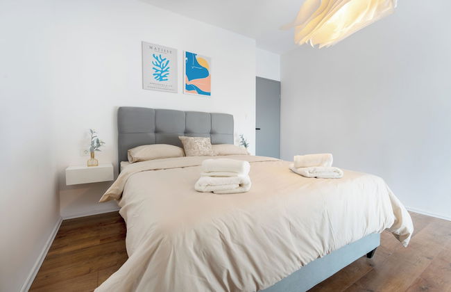 Modern apt With Balcony, 12 min Walk to the Beach - Foto 7