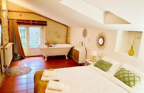 LE GRAND FRANC gite cosy proche tous commerces - Foto 19