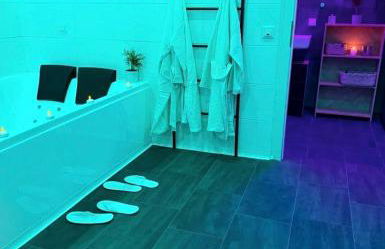 Wood Spa Wellness Apartment mit Whirlpool & Sauna - Foto 6