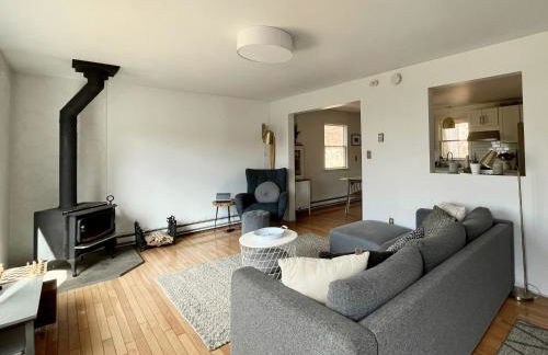 Fireplace Catskill Views Overlook Lake Cabin - Foto 10