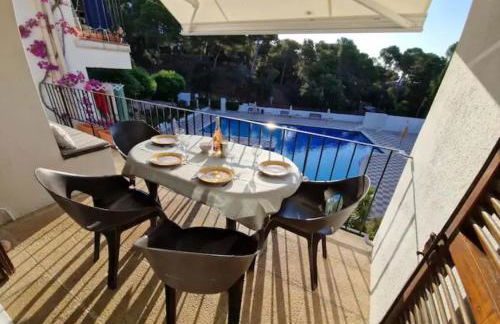 Appartement tout confort avec WIFI vue sur mer et piscine communautaire secteur EL GOLFET à Callela de Palafrugell - Foto 3