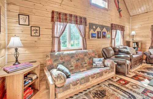 Northern Lights Log House w/ Sauna - Foto 10