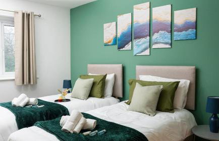 Whole 2-Bed, 2-Bath Apartment - Professionals, Contractors, Free Parking, ULEZ Free, Bham City - 10mins - Foto 13