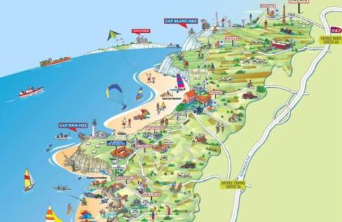 Cottage L'évasion des 2 caps-5 personnes- bord de mer - Foto 31