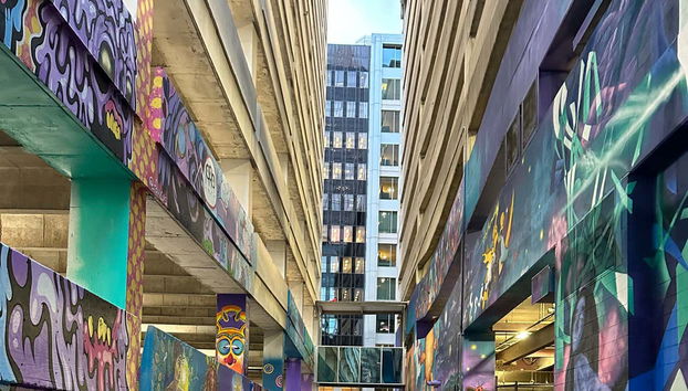 Arte callejero en Charlotte