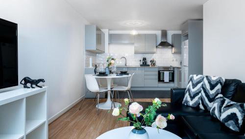 Central Gunwharf Quays Two Bedroom apartment - Foto 4, pet friendly