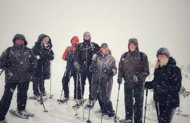 Schneeschuhwandern in Bergen - Öffentliche Tour - Foto 12
