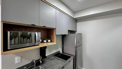 Studio com piscina a 1 minuto a pé do Metrô Brooklin - Foto 5