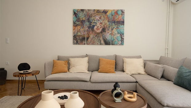 LIV - Charming 3BD in Athens Vibrant Downtown - Foto 2, Habitación