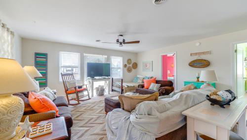 Surf City Spring Escape with Fire Pit - Foto 4