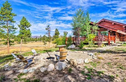 Less Than 1 Mi to Lake Granby Log Cabin with Fire Pit - Foto 34