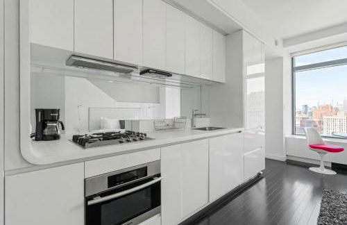 Financial District 1br w WD gym elevator NYC-1376 - Foto 7