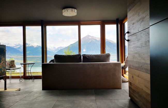 Chalet With Panoramic Views of the Mountains of the Oberland and Lake Thun - Foto 43