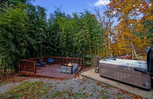 Stone Cabin on Valley View - Firepit & Hot Tub - Foto 11