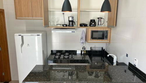 Studio Premium Araxá - Estacionamento Grátis, Ar-condicionado e Wi-Fi Rápido - Foto 4, stove