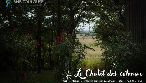 ORBIS - "Le Chalet des coteaux" - Cadre magnifique - Terrasse sans vis-à-vis - Parking privé - WiFi - Foto 3