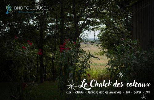 ORBIS - "Le Chalet des coteaux" - Cadre magnifique - Terrasse sans vis-à-vis - Parking privé - WiFi - Foto 3