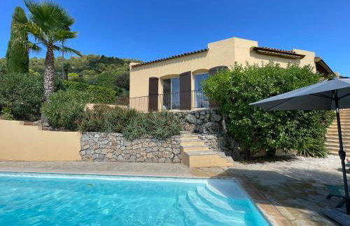 Villa La Baume 10 couchages, piscine, vue mer Le Tignet 06 - Foto 1