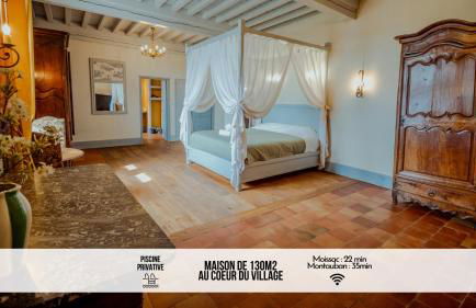 La tour de Cadel Maison 130m2 piscine Lauzerte - Foto 1