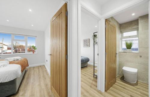 Modern Bungalow in Maidstone sleeps 5 with free parking - Foto 18