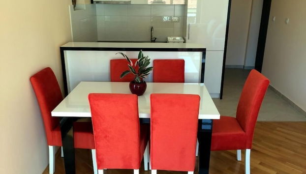 Essbereich im Zimmer