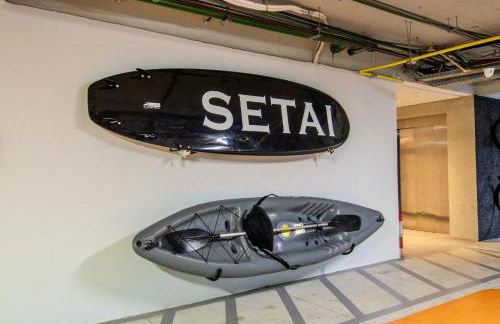 Viva hospedagens - Flat 009 beira mar com Varanda e piscina aquecida - Photo 62