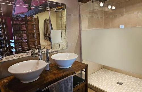 Villa familiale La Finca du champ de l'eau Avec sauna jacuzzi proche de Disney et Paris - Foto 25