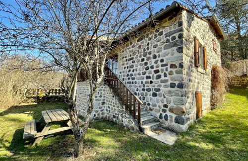 Maison pittoresque à Arlempdes avec cheminée et terrasse - FR-1-582-114 - Foto 18