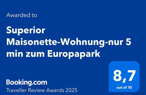 Superior Maisonette-Wohnung-nur 5 min zum Europapark - Foto 51