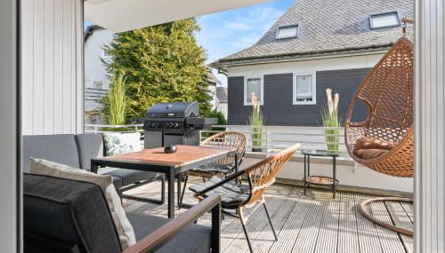 Ahorn - Balkon, Garage, BBQ, Switch&Beamer, Flexbetten, Zentral, 15min in Willingen - Foto 2