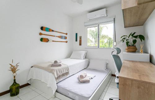 Apartamento TOP no Novo Campeche, completo, luminoso, a 50 m da praia - Foto 15