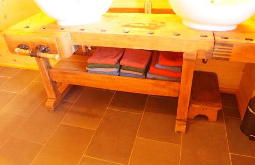 Ferienwohnung im gemütlichen Blockhaus vor den Bergen - Foto 37