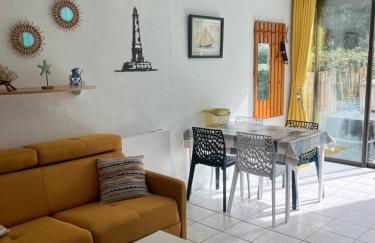 AGREABLE REZ DE JARDIN AVEC TERRASSE PROCHE PLAGE - Foto 16