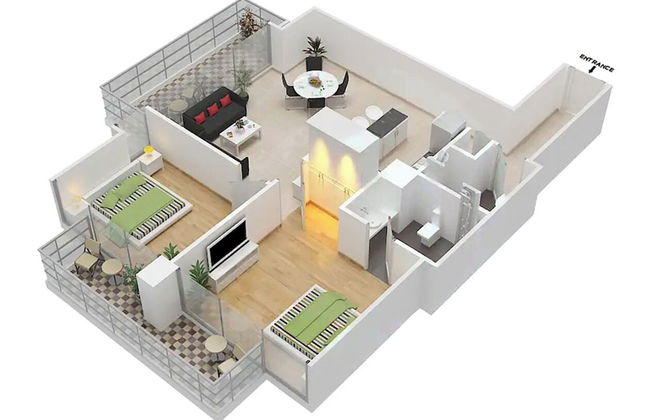 LUX Contemporary Suite Marina View 6 - Foto 18