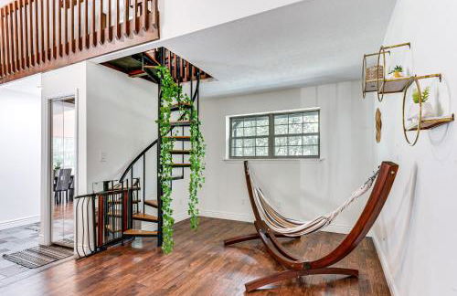 Cozy Wooded Retreat Big Bass Lake Home - Foto 8