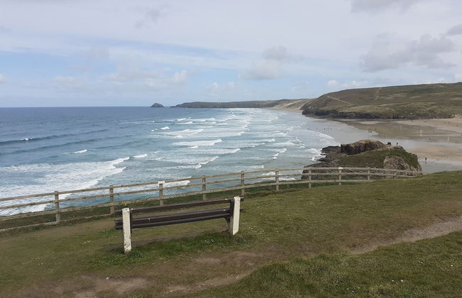 Perranporthcaravan/2bedroom/tv/gasfire - Foto 10