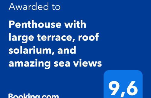 Penthouse with large terrace and roof solarium, with amazing sea views - Foto 24