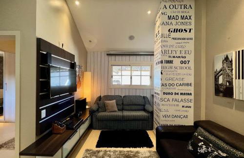 Cobertura Duplex de Cinema 3dorm by Achei Gramado - Foto 30