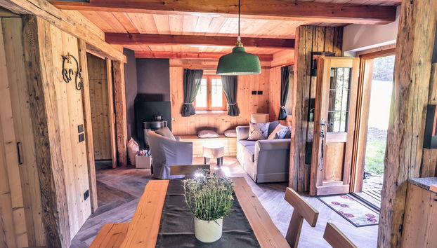 Baita Valon - Alpine Hideaway - Foto 4, Living Room