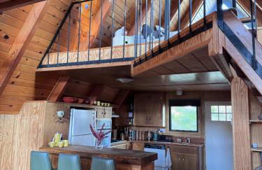A-Frame with Carousel Fireplace - Foto 25
