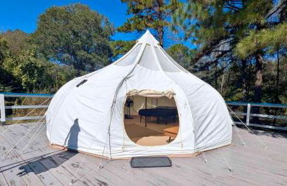 Cozy Stargazer Belltent in Crater of Diamonds, Arkansas - Foto 2