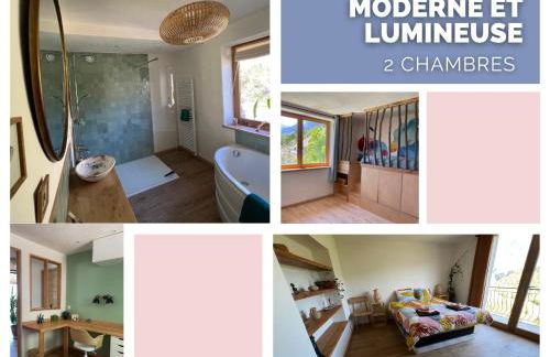 Très belle maison spacieuse et lumineuse, vue sur la station de Risoul et de Vars - Foto 29